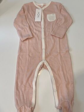 NWT Mori Bamboo & Organic Cotton Footed Sleeper
